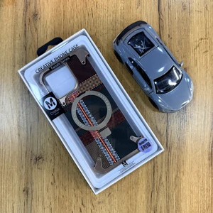 Metal case + mag safe holder for 16 pro max