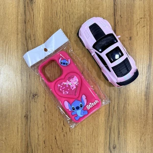 Pink Stitch case 3D на 16 pro